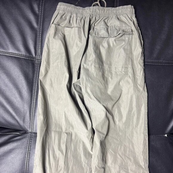 IZOD Men's Windbreaker Golf Pants Green Ankle Zipper Drawstring Active Size M - Picture 4 of 13